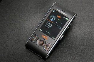 Sony ericsson W595 Lava Black Unlocked GSM Phone: Cell Phones & Accessories