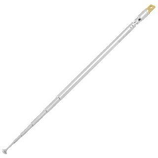 Replacement 55cm 6 Sections Telescopic Antenna Aerial for Radio TV: Electronics