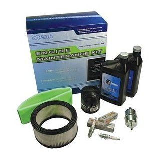 Stens 785 596 Engine Tune Up/ Maintenance Kit For Kohler 24 789 03 S Twin Cylinder Command 17 HP   27 HP CV17 CV26 and CV730 VC740 : Lawn Mower Tune Up Kits : Patio, Lawn & Garden