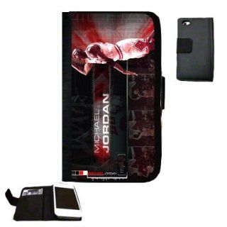 Air Jordon Fabric iPhone 4 Wallet Case Great unique Gift Idea: Cell Phones & Accessories