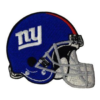 New York Giants Helmet Logo Embroidered Iron Patches: Sports & Outdoors