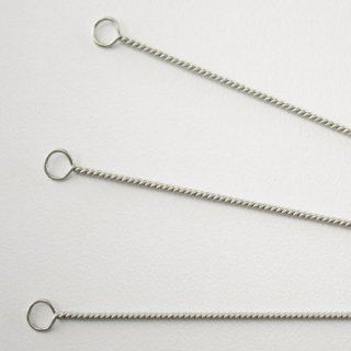 Hall Bio 604 03 4mm x 100mm Reusable Inoculating Loops, Nichrome A (3 Pack): Science Lab Cell Scrapers And Spreaders: Industrial & Scientific