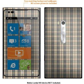 Protective Decal Skin Sticker for Nokia Lumia 910 & AT&T Lumia 900 case cover Lumia900 608: Cell Phones & Accessories