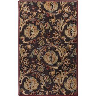 Shop 2' x 3' Primeval Forest Sienna Red and Olive Green Wool Area Throw Rug at the  Home Dcor Store