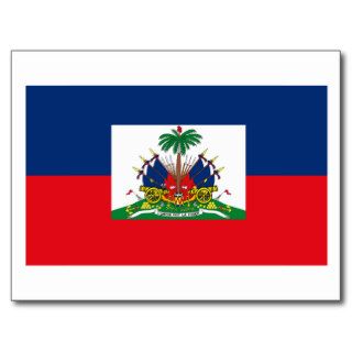 Haiti Flag Postcard