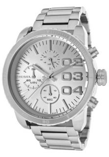 Diesel DZ5301  Watches,Womens Chronograph Silver Dial Stainless Steel, Chronograph Diesel Quartz Watches