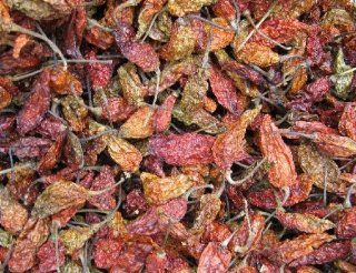 Grade B Bhut Jolokia (Ghost Chile) Dried Chili pods 4oz PEPPERS : Chile Peppers Produce : Grocery & Gourmet Food