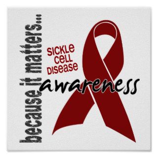 Awareness 1 Sickle Cell Disease Poster