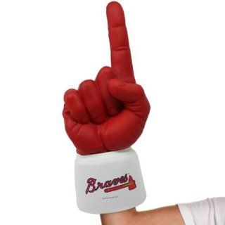 NEW Atlanta Braves #1 Ultimate Fan MLB Foam Hand Finger Officially Licensed by Major League Baseball : Sports Fan Rally Towels : Sports & Outdoors