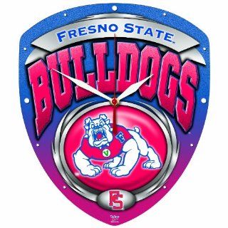 NCAA Fresno State Bulldogs High Definition Clock  Sports Fan Automotive Flags  Sports & Outdoors