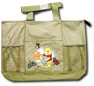 Disney Baby Pooh "Happy Pooh" Large Diaper Bag : Diaper Tote Bags : Baby