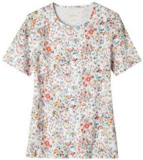 Orvis Women's Signature Short sleeved Floral print Tee / Signature Short sleeved Floral print Tees, X Small: Clothing