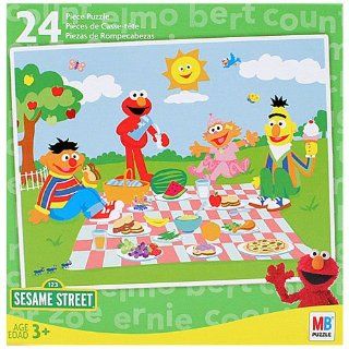 Sesame Street 24 Piece Puzzle [Healthy Foods]: Toys & Games