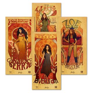 Firefly Les Femmes Poster Set