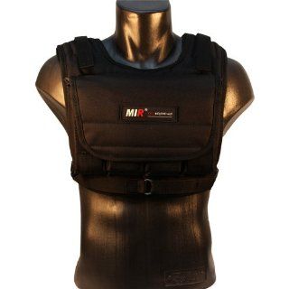 MiR MV 20LBS Adjustable Weighted Vest (WEIGHTS INCLUDED. For both men and women.One size fits all.) : Sports & Outdoors