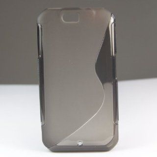 S Line Design TPU Gel Soft Case Cover for Motorola Double V XT626 Gray + 1 Gift: Cell Phones & Accessories