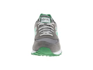 New Balance Classics ML574 Stadium Jacket Light Grey/Green Gecko