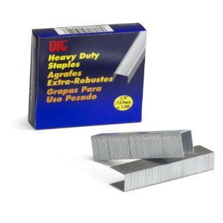 Officemate 0.625 Inch Heavy Duty Staples, 100 per Strip, 130 Sheet Capacity, Box of 1, 000 (91912) : General Purpose Staples : Office Products