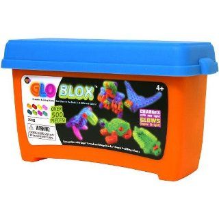 Glo Blox Building Set   512 piece: Toys & Games