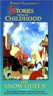 Mikhail Baryshnikov's Stories from My Childhood Vol 1:  The Snow Queen [VHS]: Stories From My Childhood, Kathleen Turner, Mickey Rooney, Kirsten Dunst, Laura San Giacomo: Movies & TV