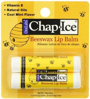 Chap Ice Bees Wax Lip Balm Stick, 24 Count: Health & Personal Care