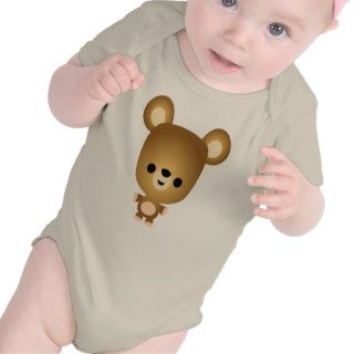Cute Cartoon Bear Cub Baby T Shirt