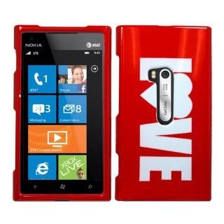 iFase Brand Nokia Lumia 920 Cell Phone Red Love Protective Case Faceplate Cover: Cell Phones & Accessories