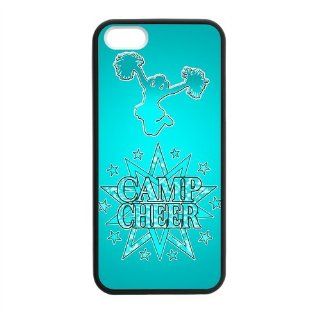 Fashion Funny Star Cheerleading Apple Iphone 5S/5 Case Cover TPU Laser Technology Blue: Cell Phones & Accessories