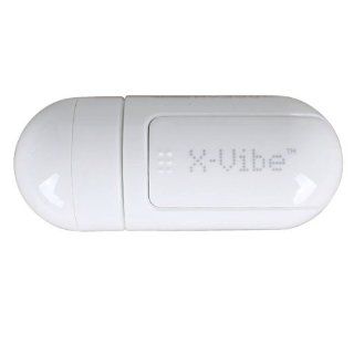 White X Vibe Portable Mini Vibration Vibro Resonance Music Speaker for iPod iPhone Mobile phone : MP3 Players & Accessories