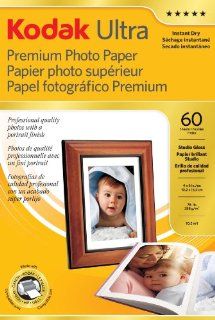 Kodak Ultra Premium Photo Paper studio gloss   60 sheets   4 x 6 : Photo Quality Paper : Office Products