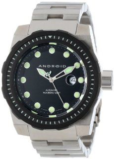 Android Men's AD645BKK Stance Automatic Stainless Steel Diving Watch: Watches