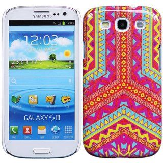 Bfun Hot Pink Art Collection Hard Case Cover for Samsung Galaxy S3 i9300: Cell Phones & Accessories