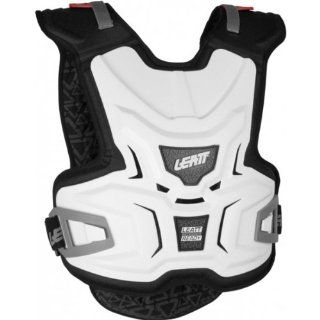 Leatt Adventure Lite Vest Youth Roost Deflector MX Motorcycle Body Armor   White / Small/Medium: Automotive