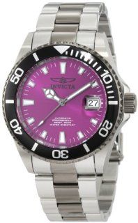 Invicta Men's 10497 Pro Diver Automatic Purple Dial Two Tone Stainless Steel Watch at  Men's Watch store.