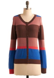 Chocolate Berry Parfait Cardigan  Mod Retro Vintage Sweaters
