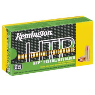 Remington HTP Handgun Ammo .38 Special (+P) 158 Gr. Lead HP 729937