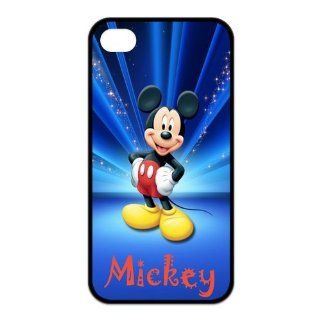 Mystic Zone Mickey Mouse iPhone 4 Cases for iPhone 4/4S Cover Cartoon Fits Case KEK1272: Cell Phones & Accessories