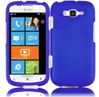 Blue Hard Cover Case for Samsung Focus 2 SGH I667: Cell Phones & Accessories
