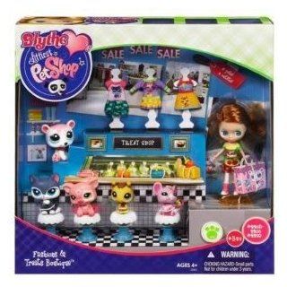 Toy / Game Littlest Pet Shop Blythe Treat Shop With 5 Pets, Doll Stand And Other Accessories (For 4 Years & Up): Toys & Games