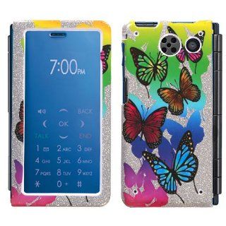 Butterfly Garden Protector Case for Sanyo Innuendo (Sanyo SCP 6780): Cell Phones & Accessories