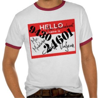 Les Misérables Love Identity Crisis Valjean Shirt