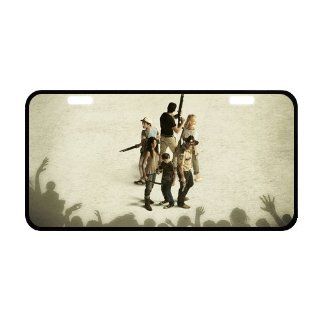 The Walking Dead Metal License Plate Frame LP 676 : Sports Fan License Plate Frames : Sports & Outdoors