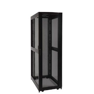 Tripp Lite SR42UBEXP 42U Rack Enclosure Server Cabinet Doors No Sides 3000lb Capacity Electronics