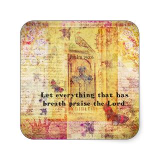 Psalm 1506 Let everything that has breath praise Stickers