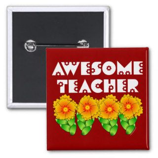 Awesome Teacher Pin