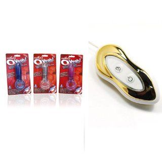 O Yeah   Assorted Colors and Peanut Vibrator Combo: Health & Personal Care