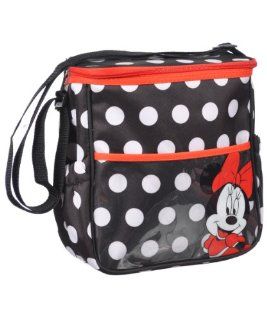Minnie Mouse Insulated Mini Diaper Bag   Black : Diaper Tote Bags : Baby