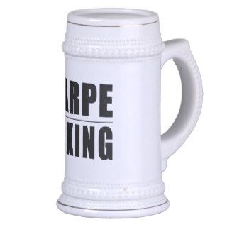 Funny Boxers Quotes Jokes : Carpe Boxing Coffee Mug