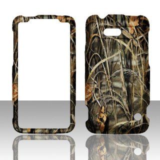 2D Camo Grasses HTC Trophy P6985 Verizon Case Cover Phone Snap on Cover Case Faceplates: Cell Phones & Accessories