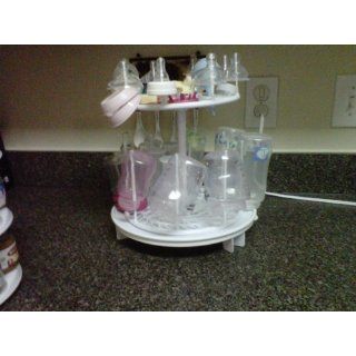 The First Years Spinning Drying Rack, White  Baby Bottle Drying Racks  Baby